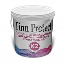 Огнезащитная обмазка (конструктивная огнезащита) для металлоконструкций Finn Protect-K2 Тип-2(органическая основа)